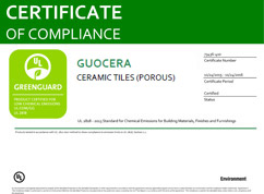 Guocera Certificate